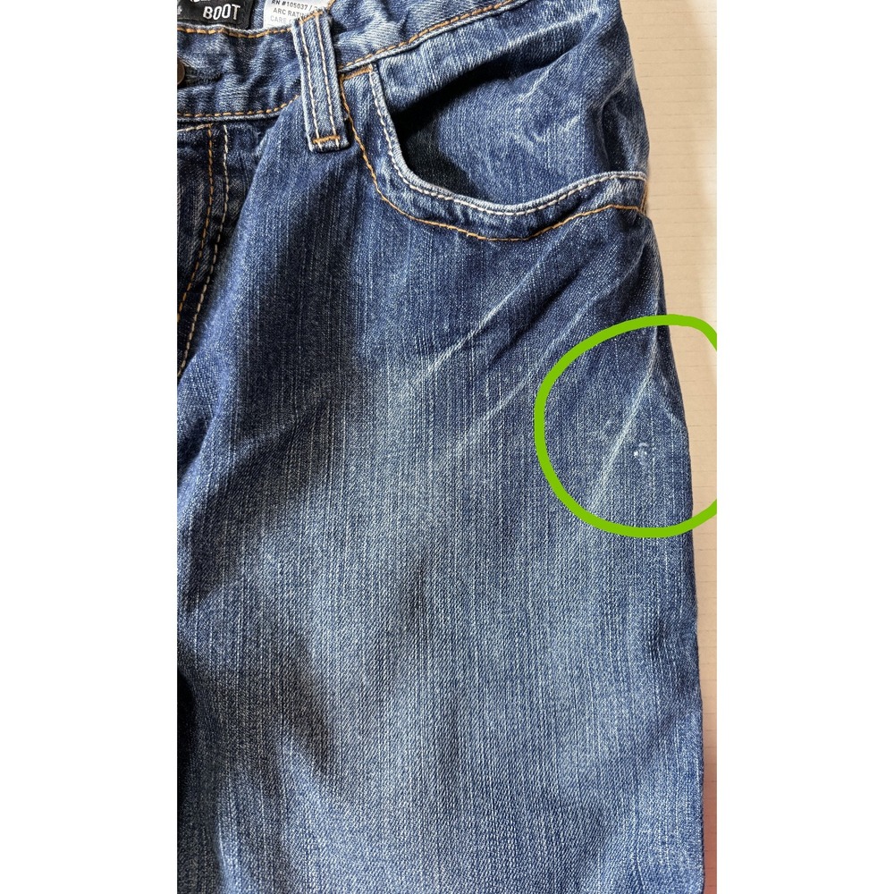 ARIAT M4 FR - Men's Relaxed Bootcut Flame Resistant Denim Jeans - Size 33x36 - Picture 6 of 10